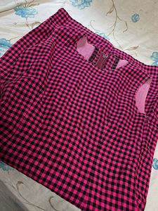 Pink Gingham Dress