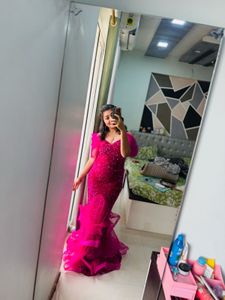Urbanic Pink Sequin Gown