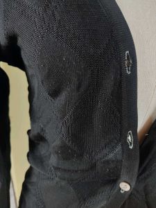 Classic Black Cardigan