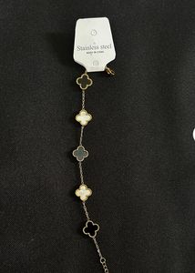 Van Cleef Double Sided Studded Bracelet For Women