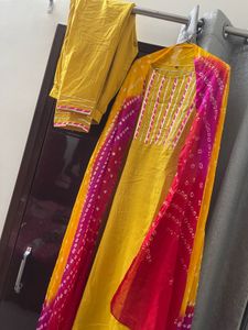 Yellow Kurta Set