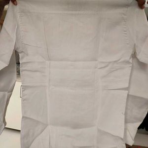 Linen Cotton White Shirt