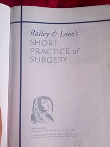 Bailey And Love Short Practice Of Surgery