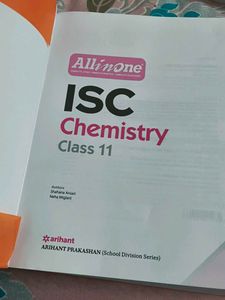 ISC Chemistry Class 11 - All in One