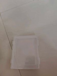 2 Plastic Dabbas For Storage Purpose