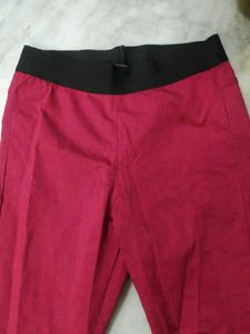 Reddish Colour Jeggings