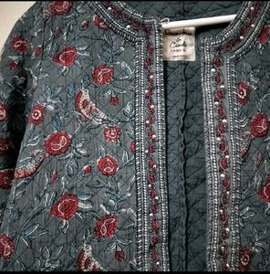 DJ&amp;C Floral Quilted Jacket