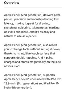 Apple Pencil (2nd Generation)