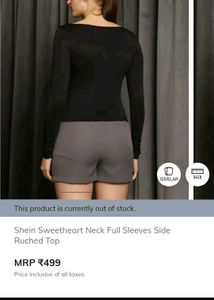 Stylish Black Long Sleeve Top