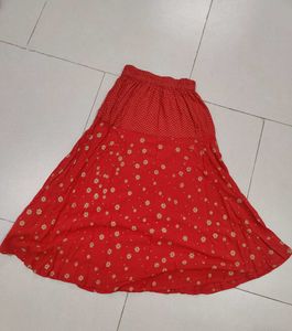 Mid Length Skirt