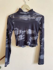 Mesh Long Sleeve Top