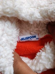 Cute Orange Kids Hoodie