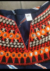 Unique Rajasthaani Short Kurti