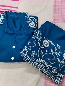 Blue CO-ORD SET