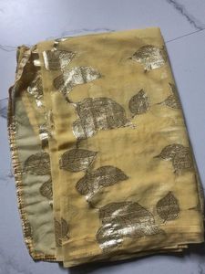 Red Floral Print Dupatta