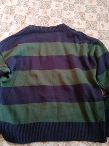 Striped Knit Sweater