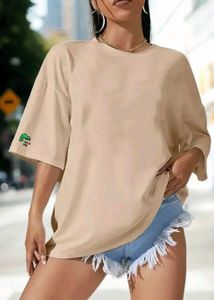 Back Graphic Printed Oversized T Shirt