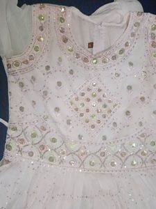 Embroidered Anarkali Dress