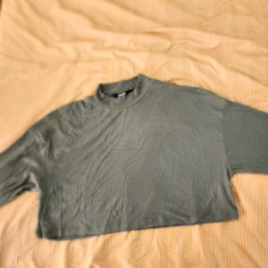 🫒Olive Green Crop Top🫒