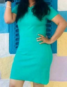 Green Casual Dress