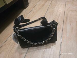 Hello Kitty Black Chain Shoulder Bag