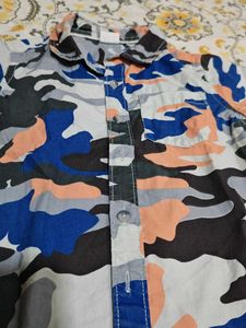 Camouflage Boys Shirt