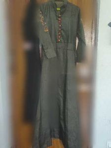 Embroidered gown frock jaipuri 2days Order Availab