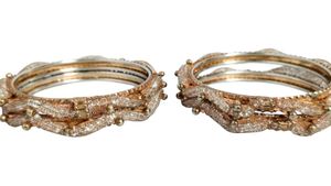 Pre-Owned Gold-Plated Bangles | Elegant Ethnic Kad