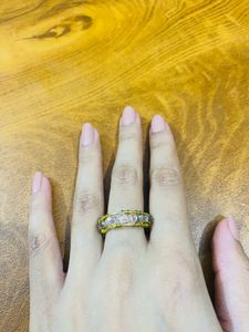 Beaded Gold Wire Ring