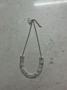 White Stone Necklace