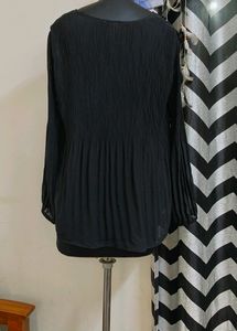 Plus Size Black Top