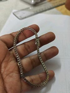 92.5 | Silver Rainbow Gem Tennis Bracelet