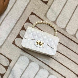 White Elegant Purse/ Sling Bag