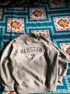 Warszawa Grey Sweatshirt