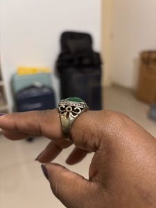 Imitation Emerald Ring For Sale