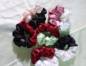 5pcs Dual Tone Scrunchies