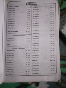 Solved Paper Book Isc
