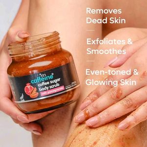 Coffee Sugar Body Scrub with Pomegranate - 250g