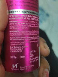 Livon Hair Serum