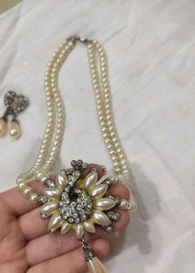 Pearl Chain Jewel Set