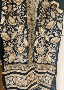 Handwork Heavy Suit, Dupatta and Plazzo