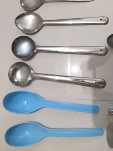 kitchen spoon combo, cooking helper , kanchi