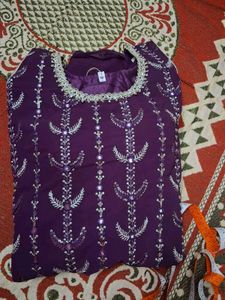 Beautiful New Heavy Party Wear Afghani Dress