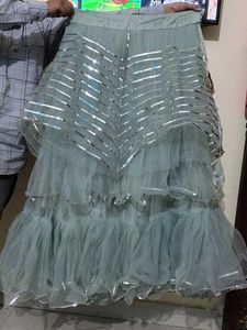 Grey Lehnga