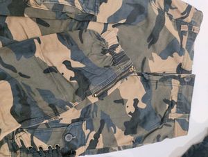 Camouflage or army cargo pants