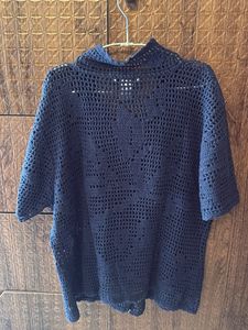 Crochet Top &amp; Cardigan Set