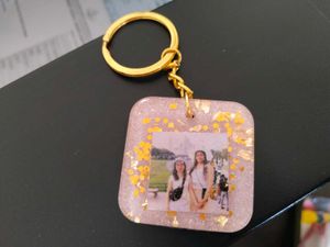 Customised Resin Photo Keychains