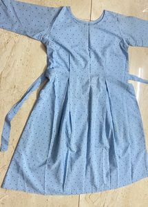 Western Kurta Froke With Cotton Pant