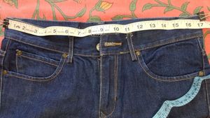 Dark Blue Denim Jeans