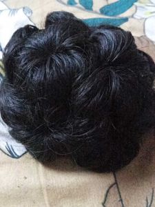 Black Hair Bun